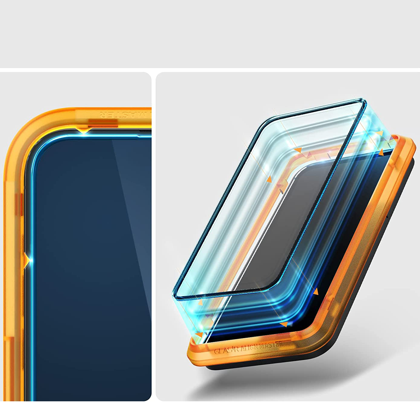 Szkło hartowane Spigen Glas.tr Slim FC AlignMaster Case Friendly dla iPhone 14 Pro